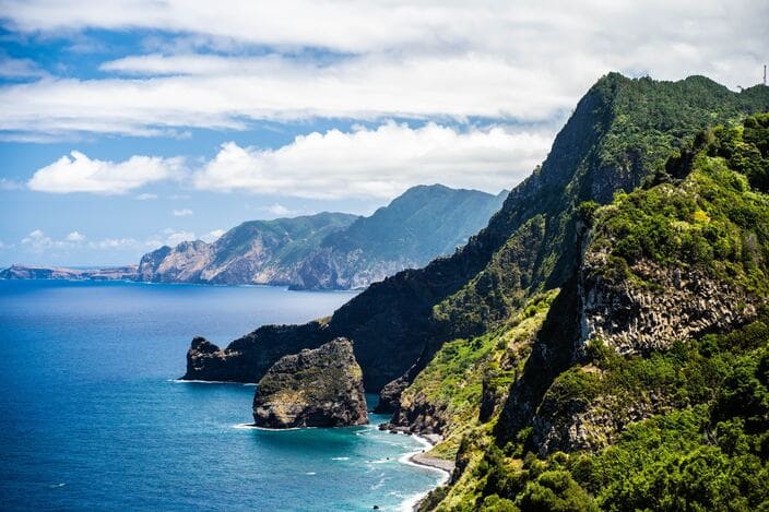 Cliffs of Madeira Islands